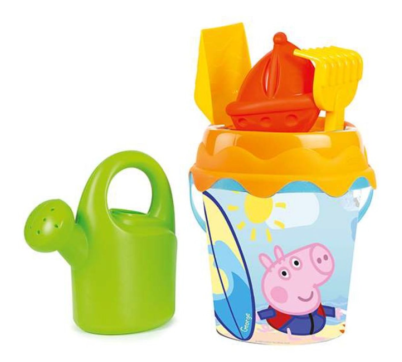 E-shop Smoby Vedierko Peppa Pig s krhličkou a prísl., stredné