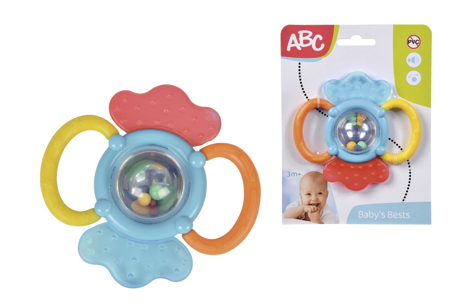 E-shop Simba Hrkálka a hrýzatko v jednom, 12cm