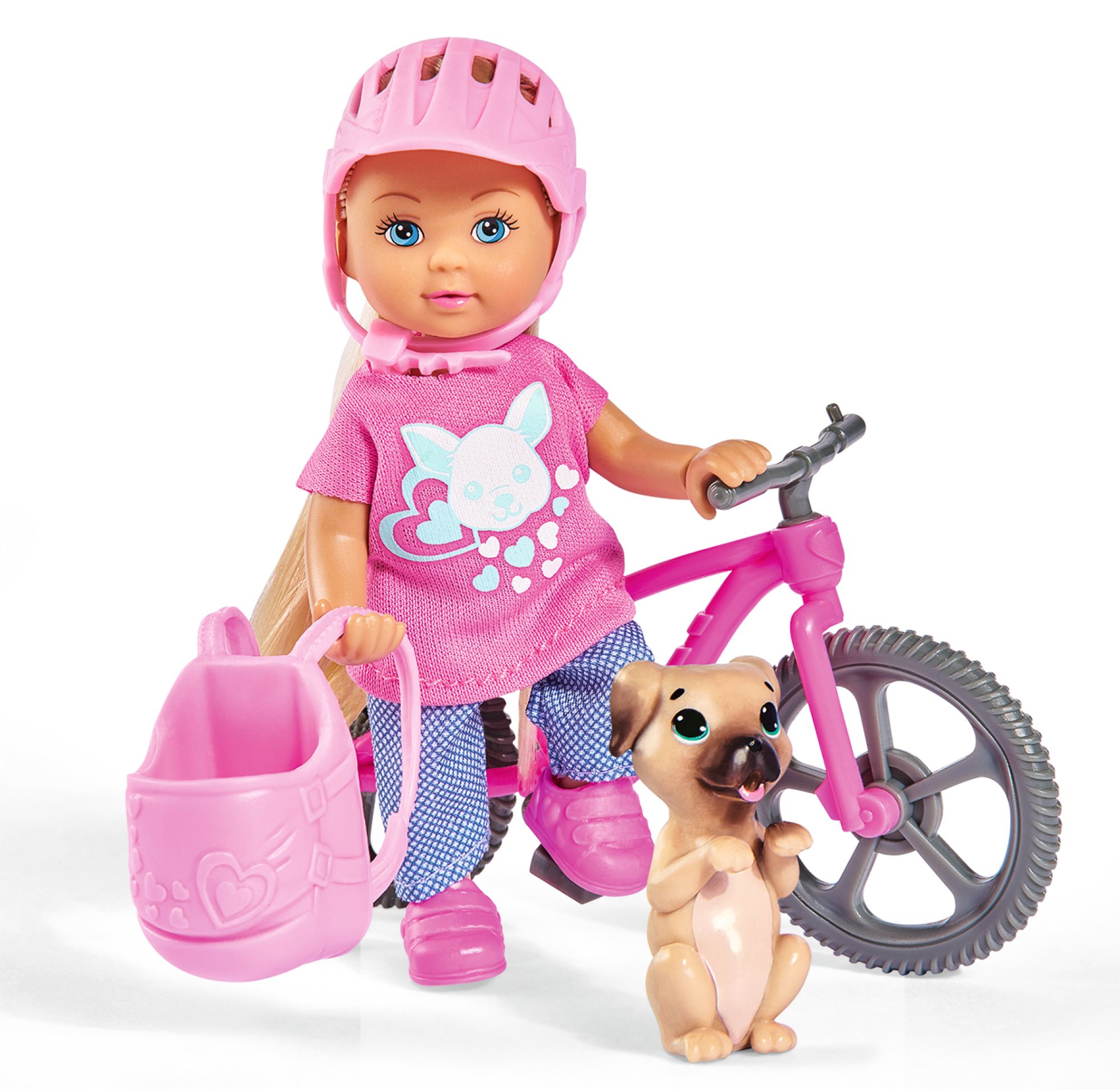 E-shop Simba Bábika Evička s bicyklom