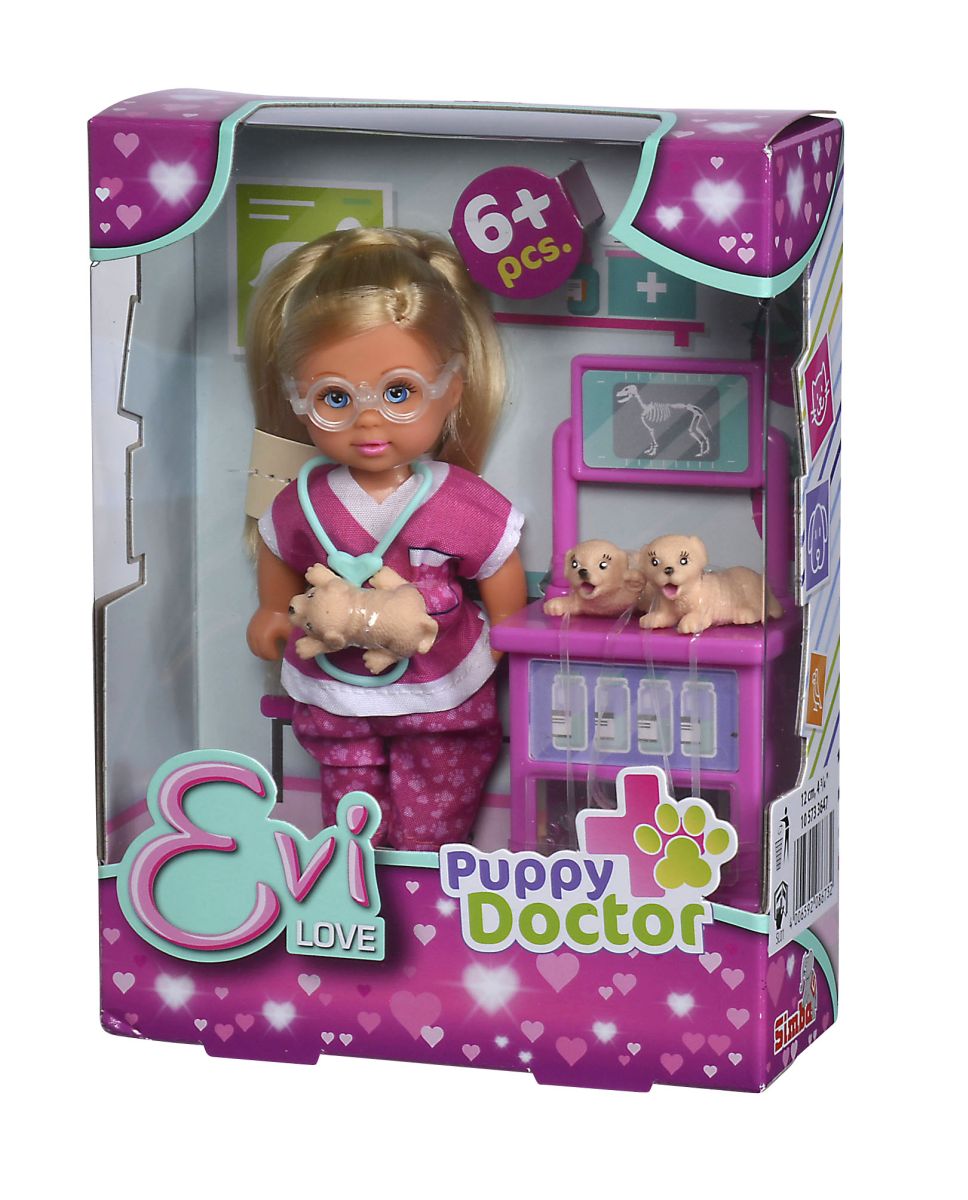 E-shop Simba Bábika Evička Veterinárka Puppy Doctor