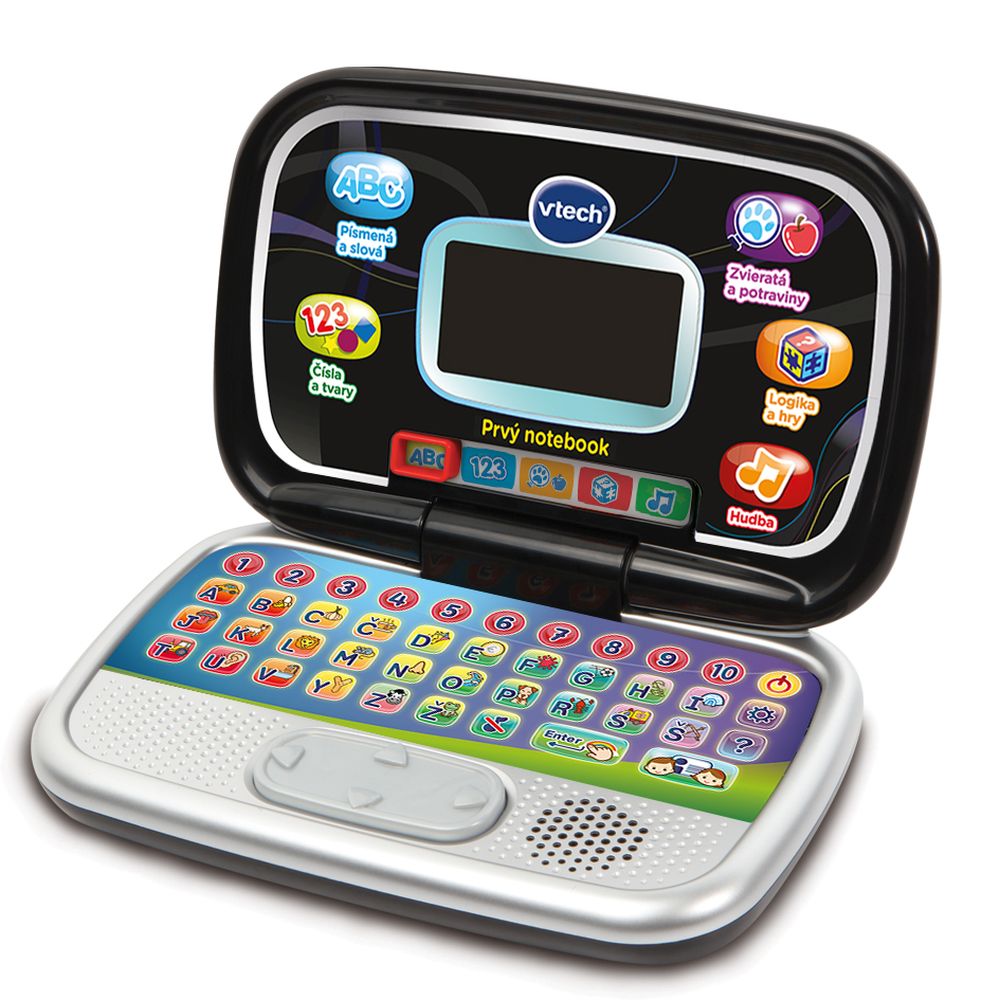 E-shop Vtech Prvý notebook - čierny SK