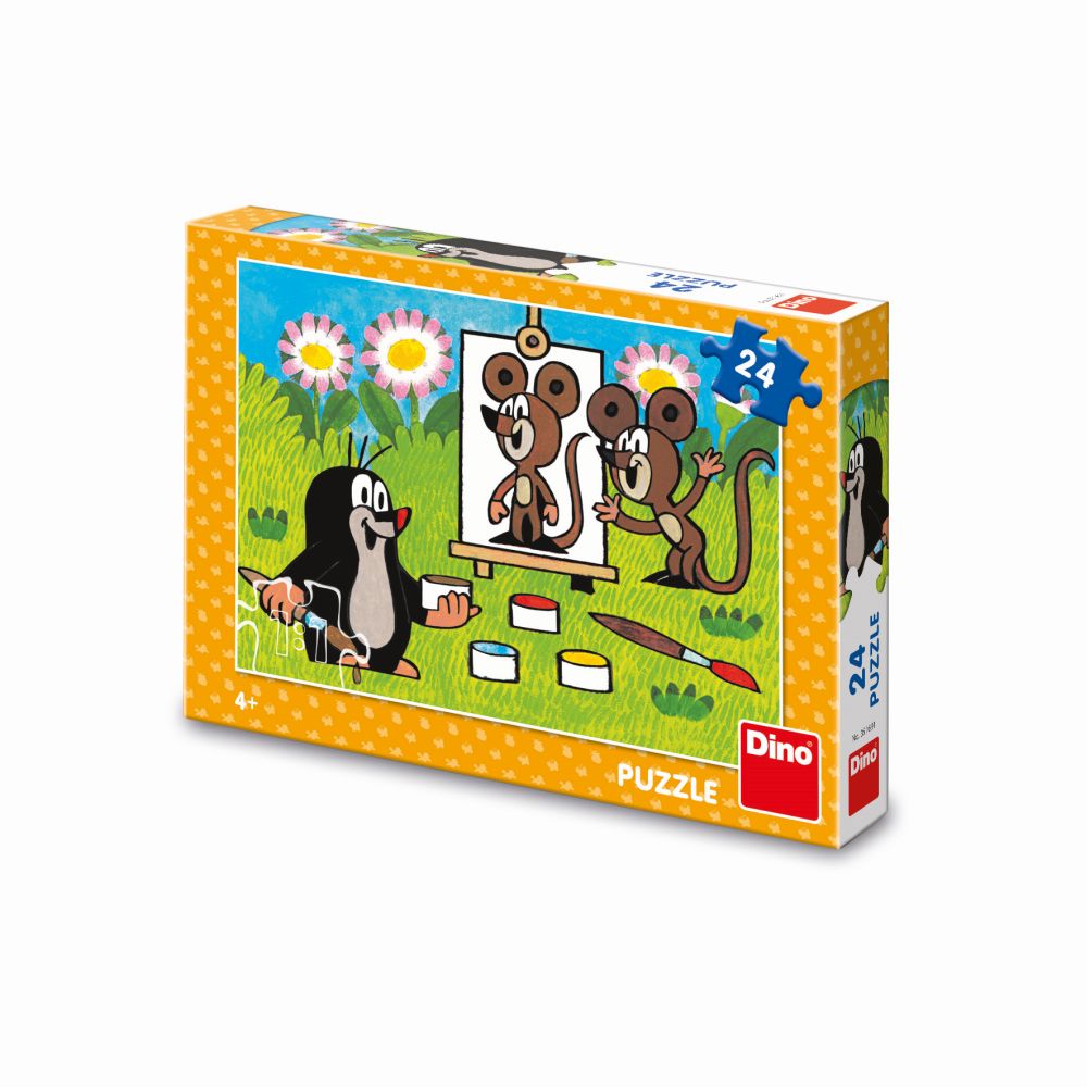 E-shop Dino KRTOK MALIEROM 24 Puzzle