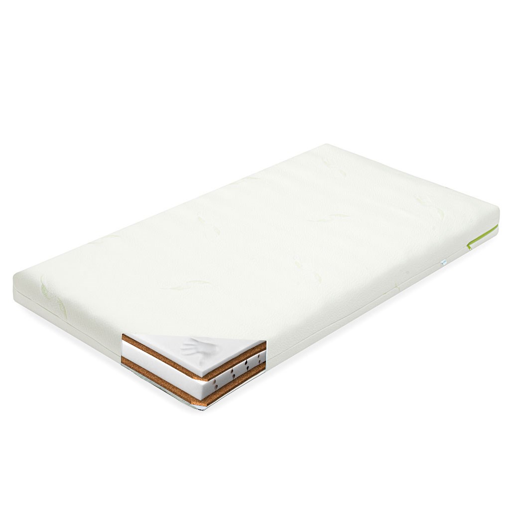 E-shop Detský matrac New Baby CLASSY 120x60x12 cm Visco-molitan-kokos Aloe Vera - 53084