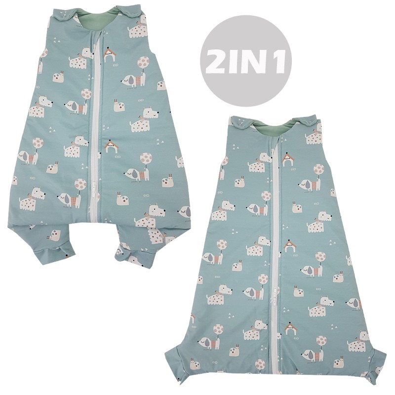 E-shop EKO Multifunkčný detský spací vak 2v1 SP-53-DOGS