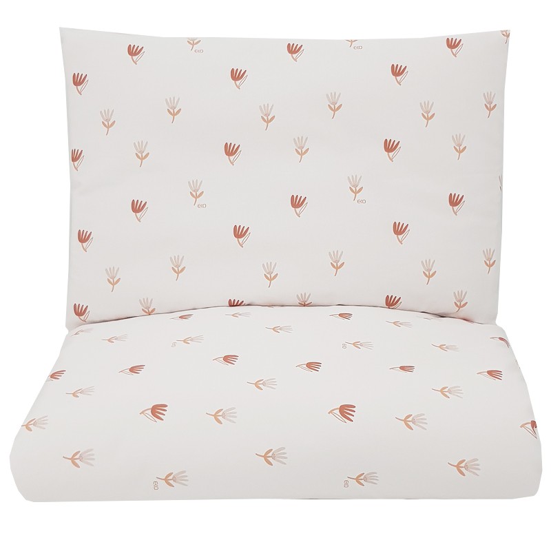 EKO Sada do postieľka bavlnená potlačená 120x90 cm KPO-07-2-BEIGE-MEADOWOOMS