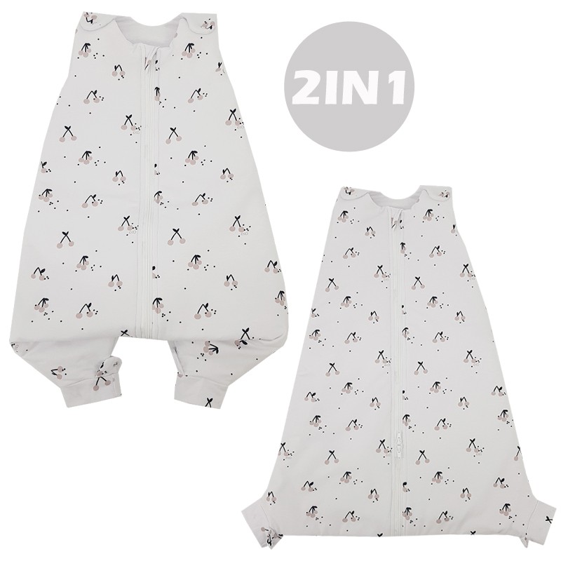 E-shop EKO Multifunkčný detský spací vak 2v1 SP-53-CHERRIES
