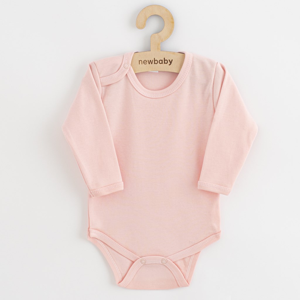 E-shop Dojčenské body New Baby Classic II svetlo ružové, 86 (12-18m) - 54392