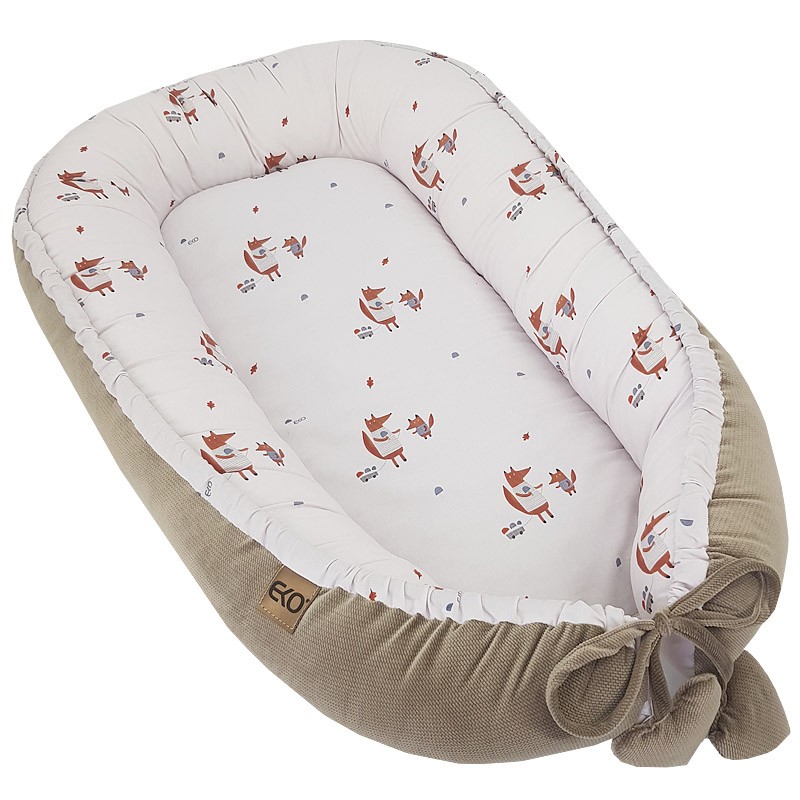 E-shop EKO VELVET kokon pre bábätko CO-09-FOX
