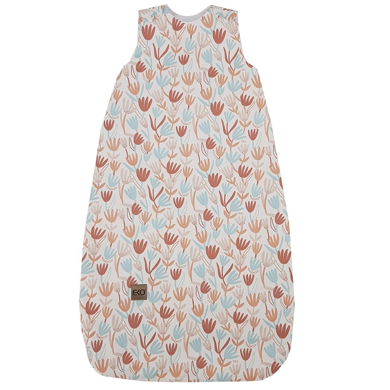 E-shop EKO Spací vak MEDIUM SP-44-BEIGE-FLOWERS