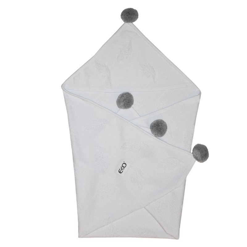 E-shop EKO Dečka bambus "LEAVES" PLE-71-WHITE