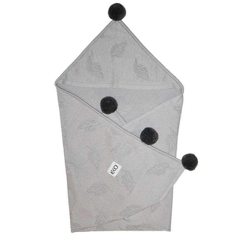 E-shop EKO Dečka bambus "LEAVES" PLE-71-GREY