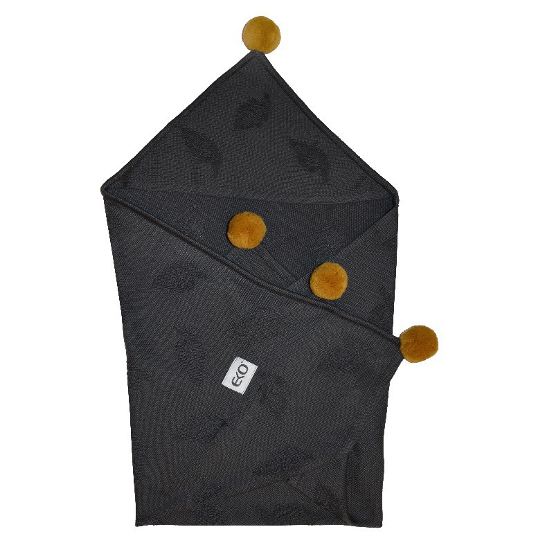 E-shop EKO Dečka bambus "LEAVES" PLE-71-GRAPHITE