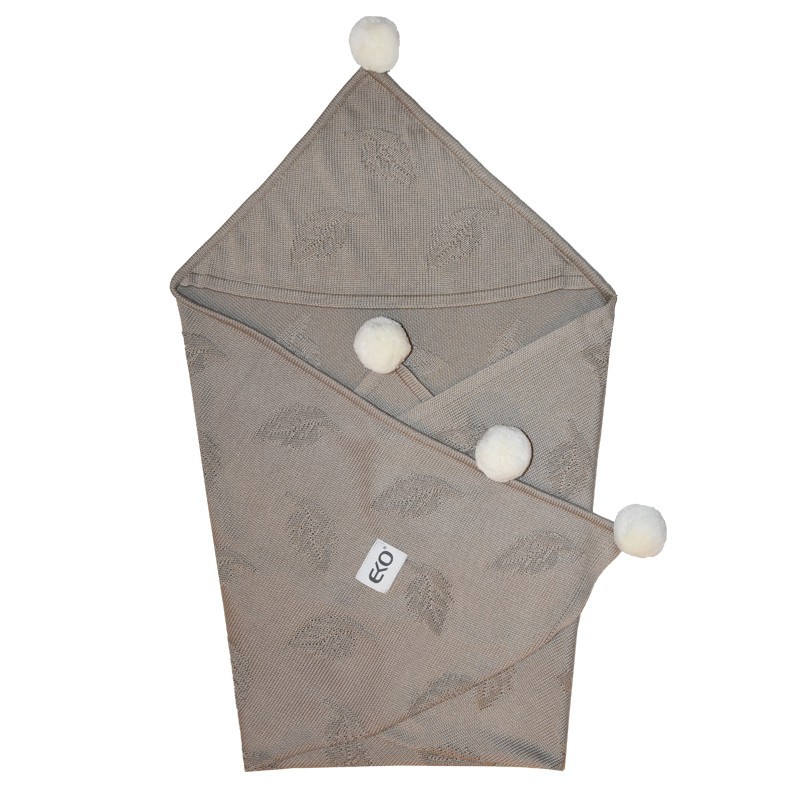 E-shop EKO Dečka bambus "LEAVES" PLE-71-BEIGE