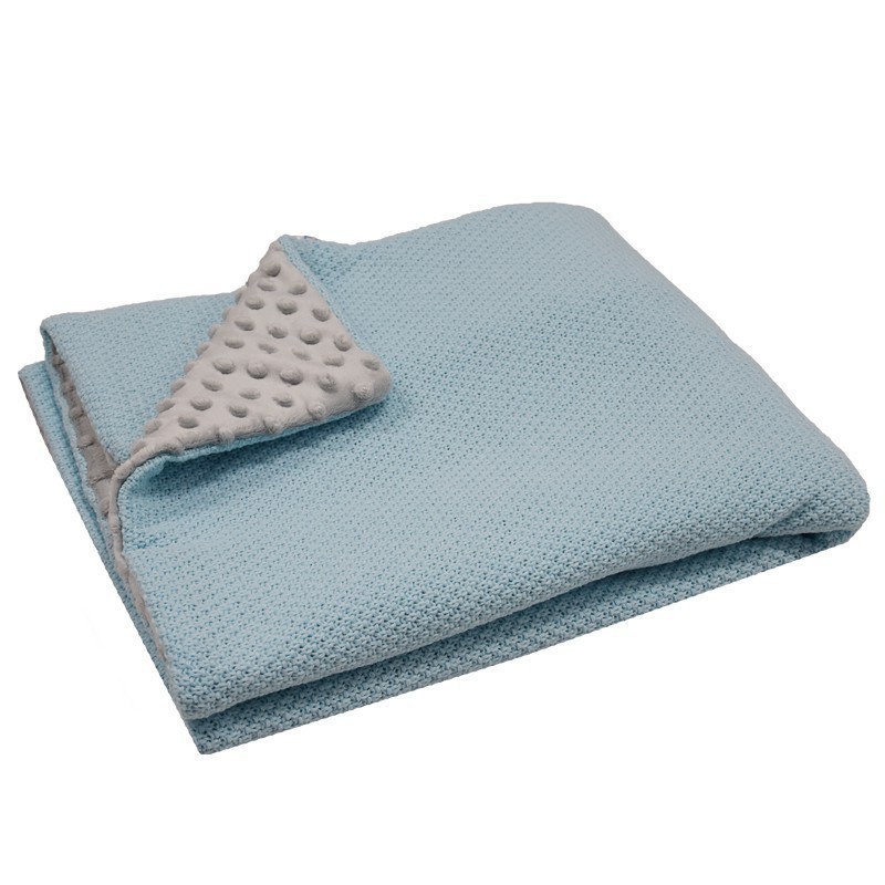 E-shop EKO Dečka z pleteniny + Minky PLE-34-MINT