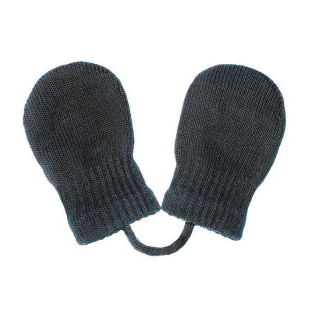 E-shop Detské zimné rukavičky New Baby grafit, 56 (0-3m) - 54324