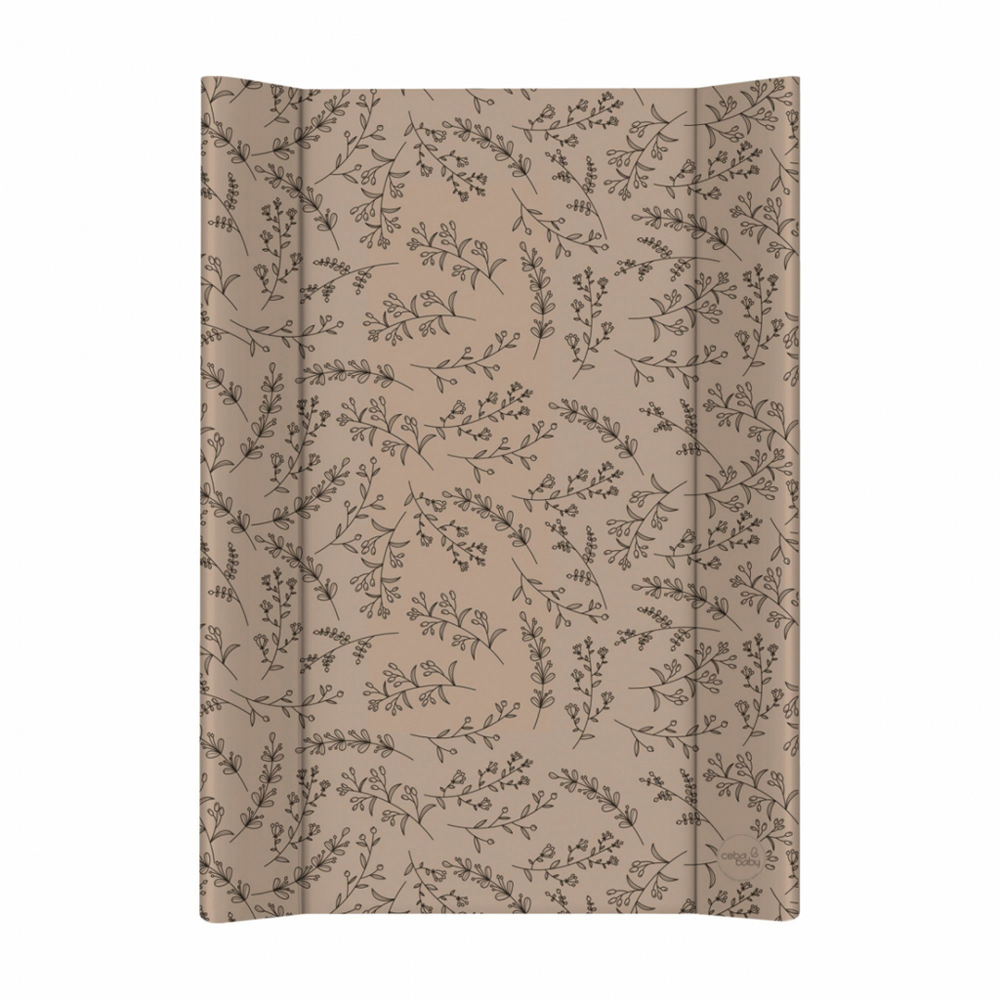 E-shop CEBA BABY Podložka prebaľovacia 2-hranná s pevnou doskou (50x70) Basic Flowers