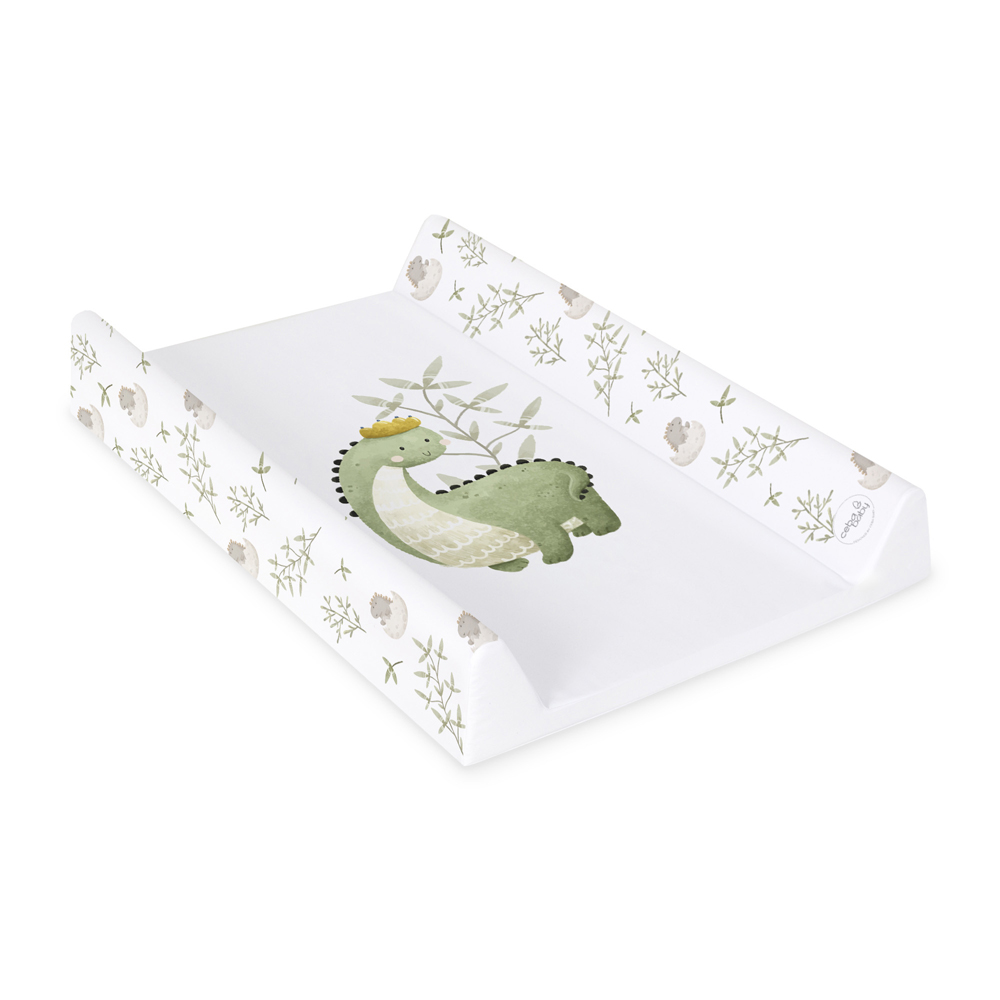 E-shop CEBA BABY Podložka prebaľovacia 2-hranná s pevnou doskou (50x70) Ultra Light Dino King