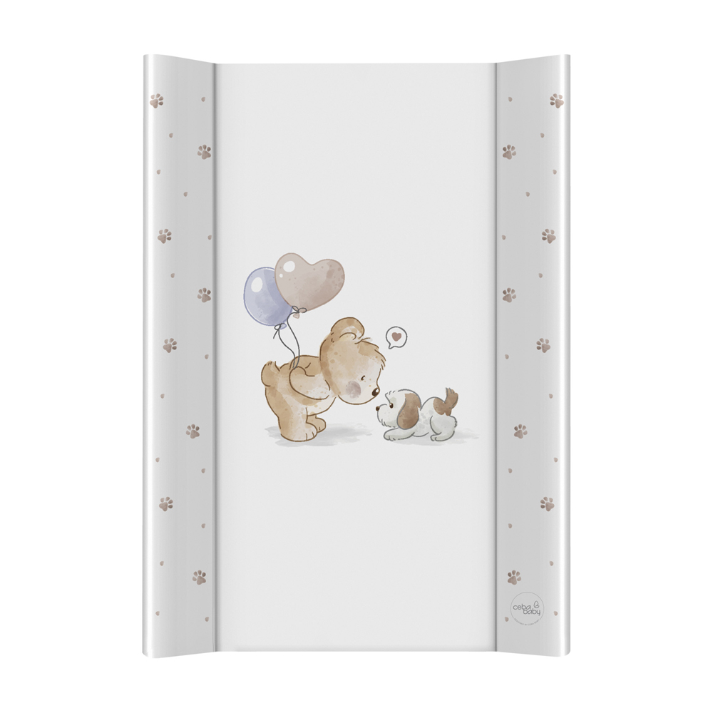 E-shop CEBA BABY Podložka prebaľovacia 2-hranná s pevnou doskou (50x70) Ultra Light Friends Forever
