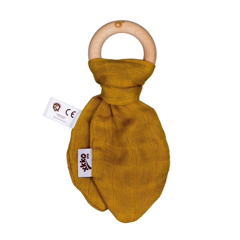E-shop XKKO BMB Colours - Hryzátko Lístky - Honey Mustard