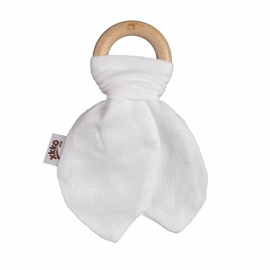 E-shop XKKO BMB Hryzátko Lístky - White