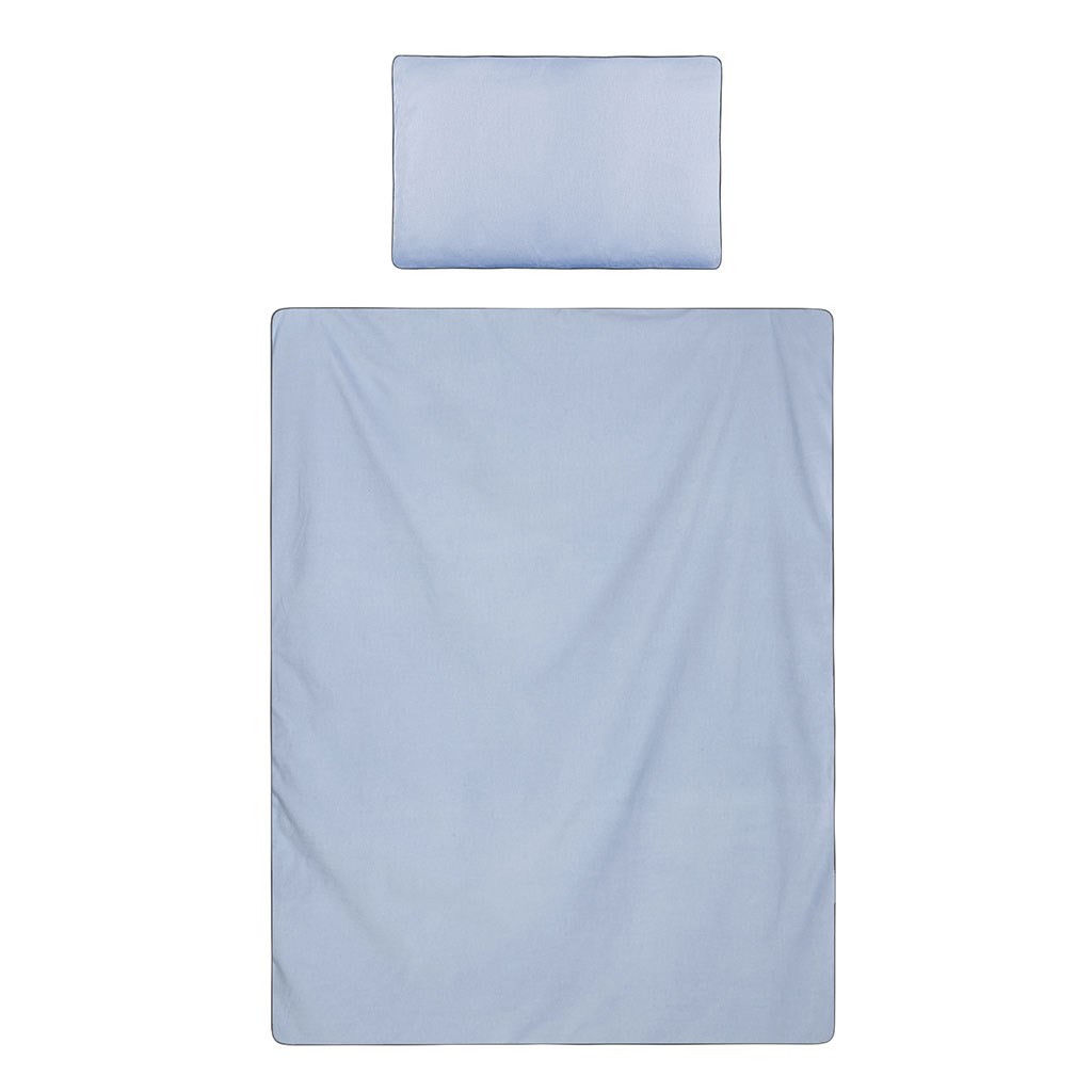 E-shop 6-dielne posteľné obliečky Belisima Palermo 100x135 jeans - 55059