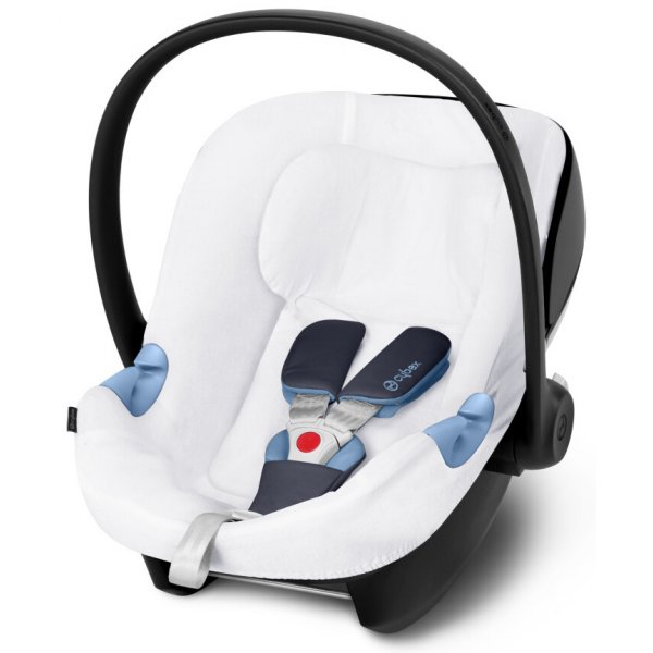E-shop Cybex letný poťah Aton B farba:white DOPREDAJ