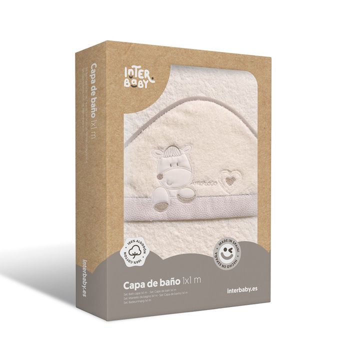 E-shop INTERBABY | OSUŠKA froté Ovečka - krémová