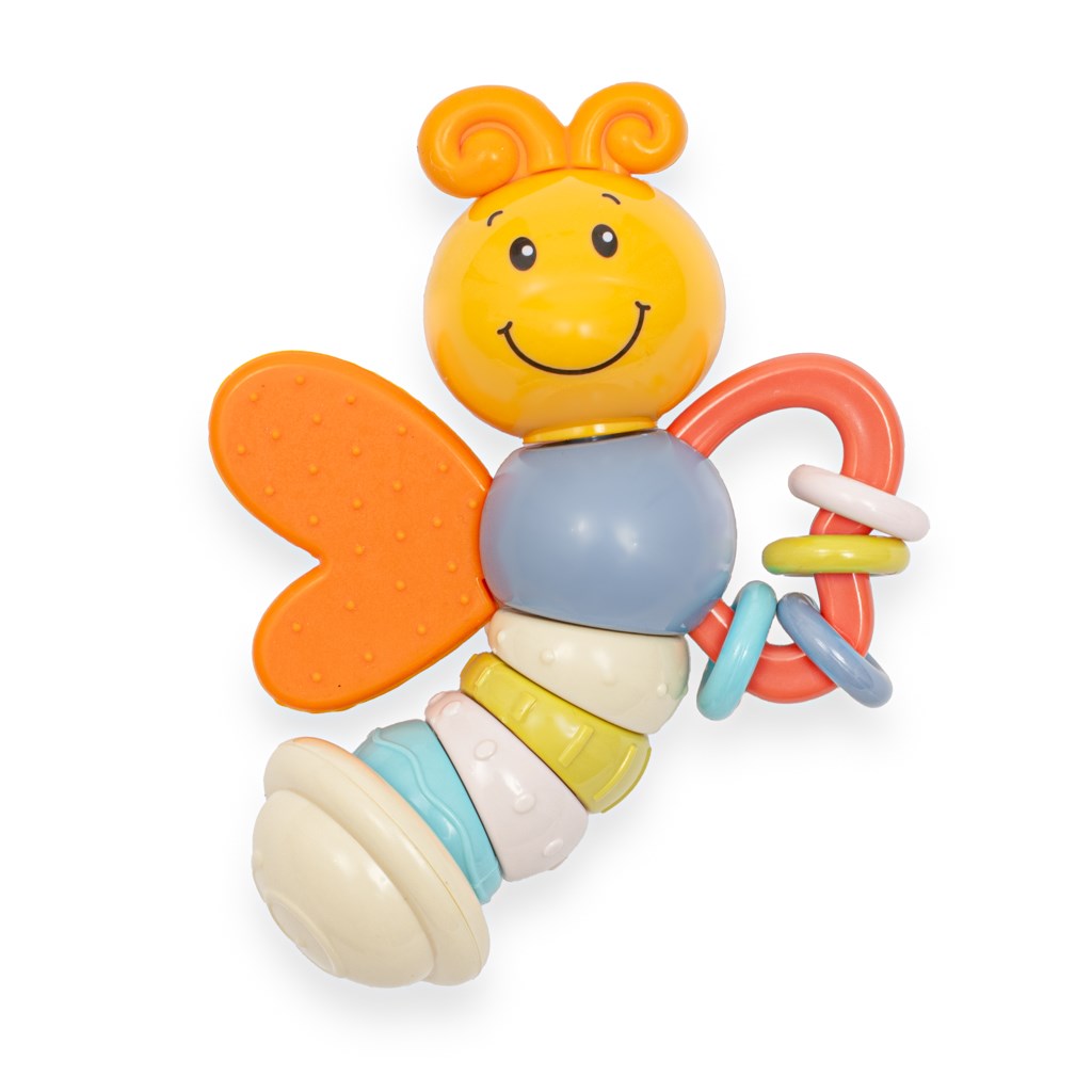 E-shop Detská hrkálka Baby Mix motýlik - 53219