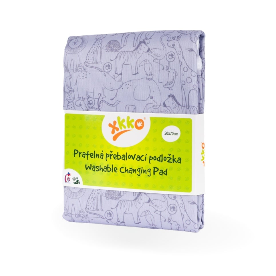 E-shop XKKO Safari - Prebaľovacia podložka - Lavender Aura, 50x70