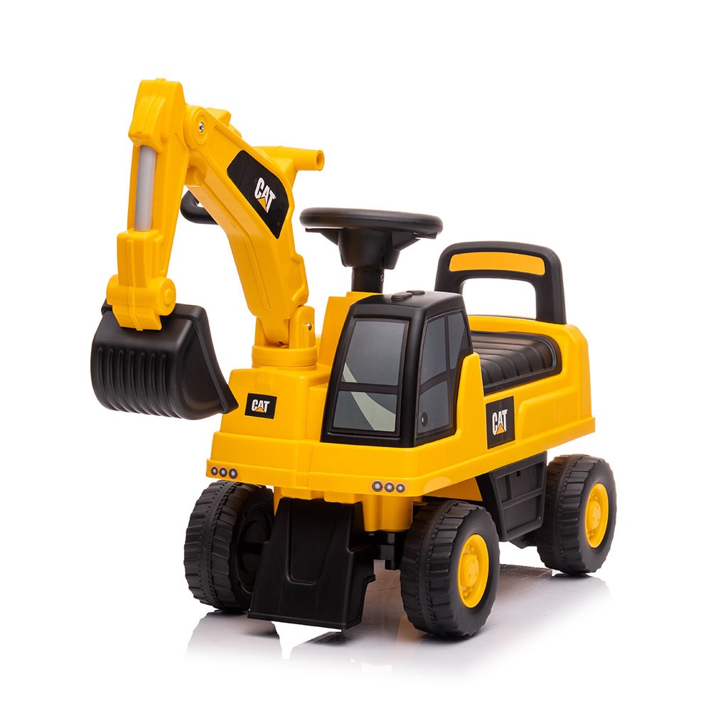 E-shop Detské odrážadlo CAT Bagr Baby Mix žlté - 53453