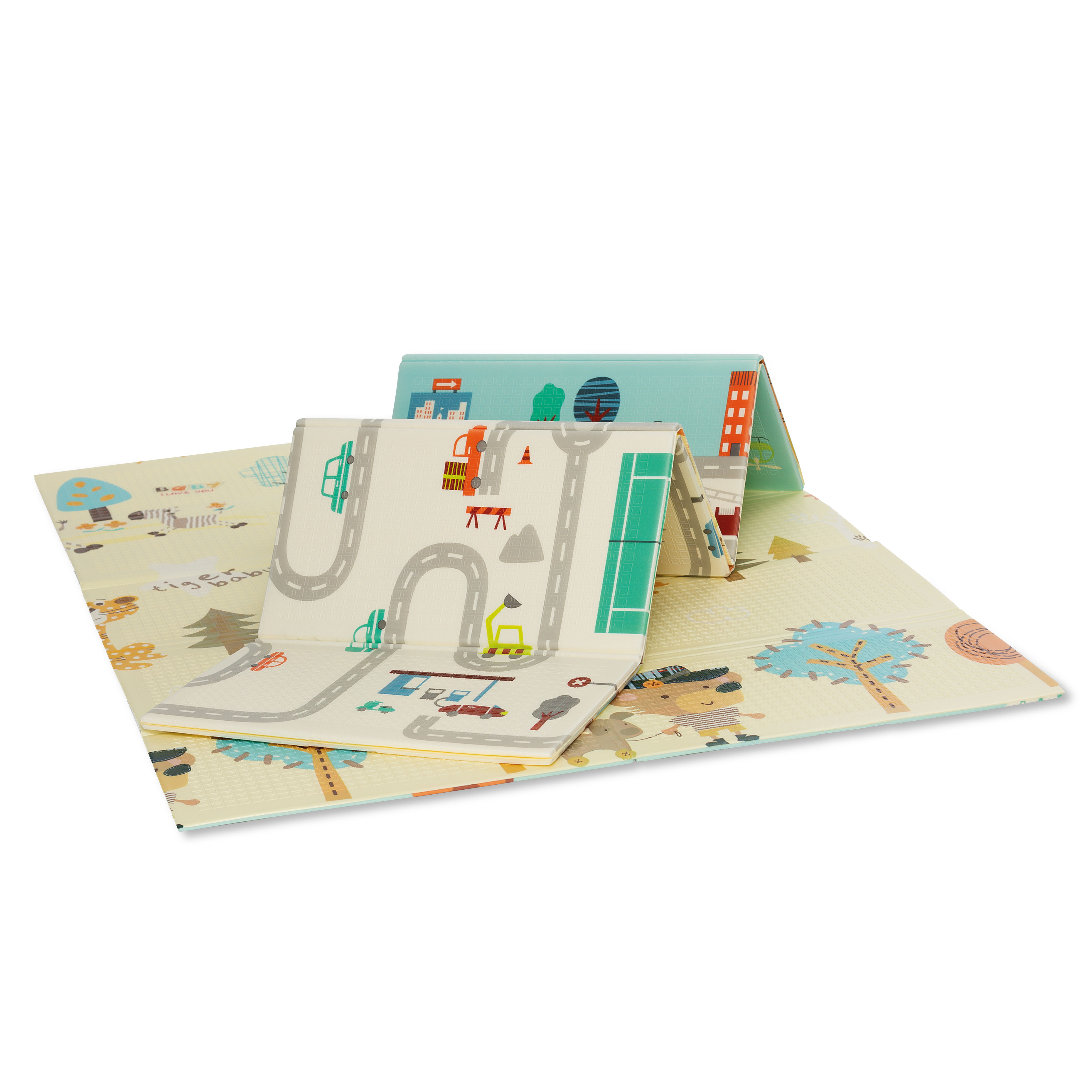 E-shop Asalvo Hracia podložka PLAY MAT XL 120*180cm CITY-FOREST