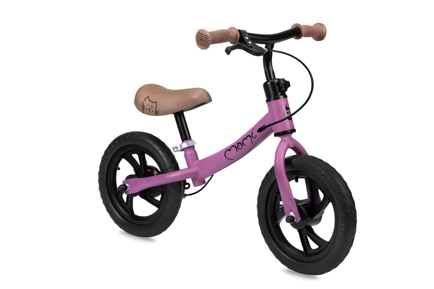 E-shop Odrážadlo MoMi BREKI s brzdou fialovej