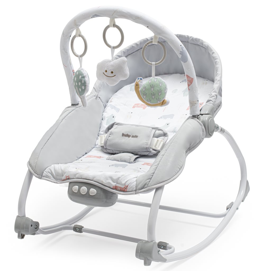 E-shop Multifunkčné hojdacie lehátko pre miminko Baby Mix slimák - 53426