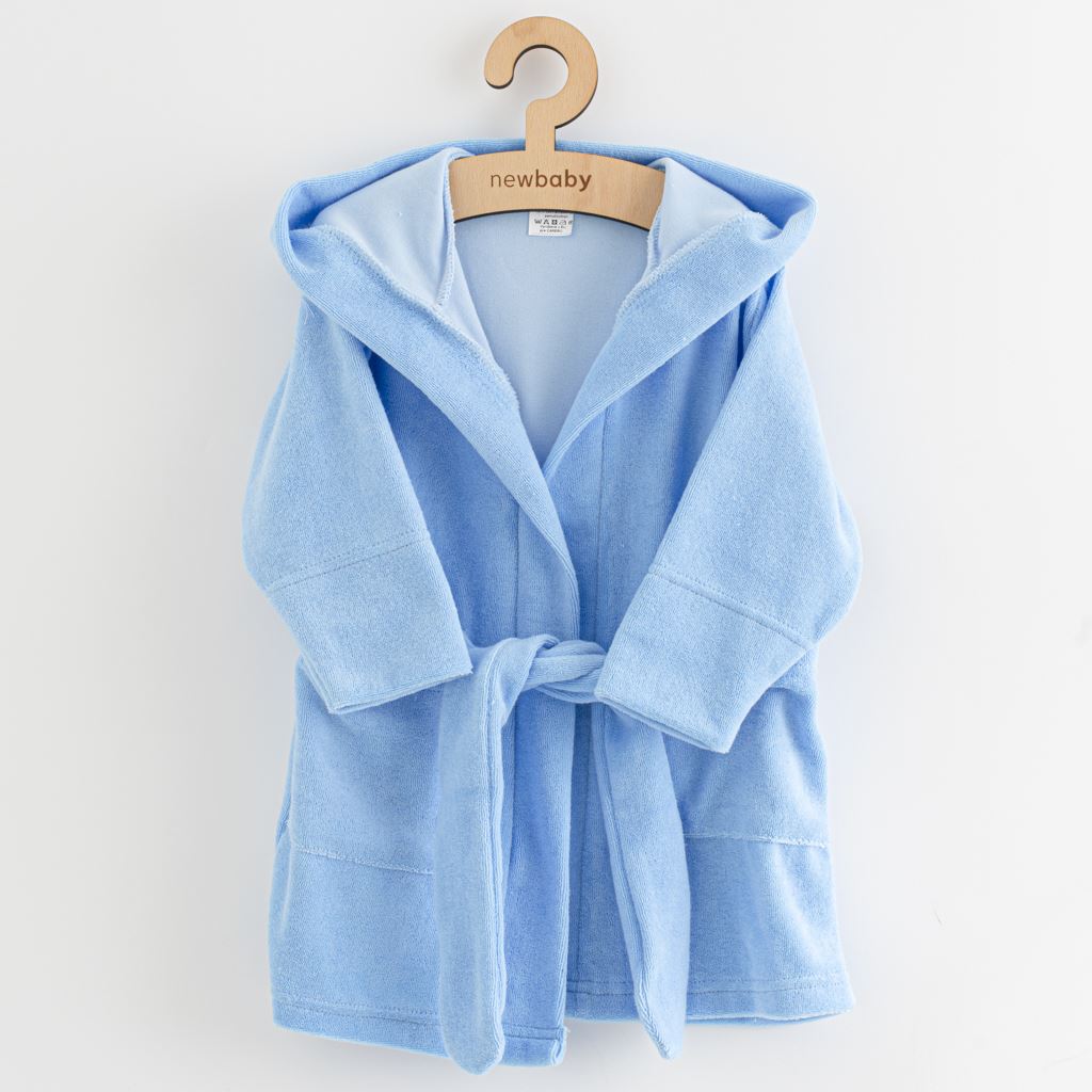 E-shop Detský froté župan New Baby Comfortably blue, 92/98 - 53742