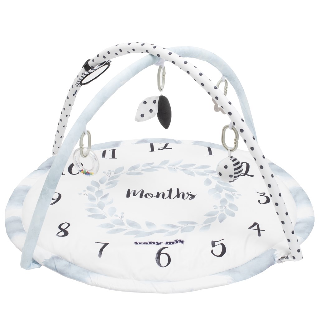 E-shop Hracia deka Baby Mix mesiace biela - 53100