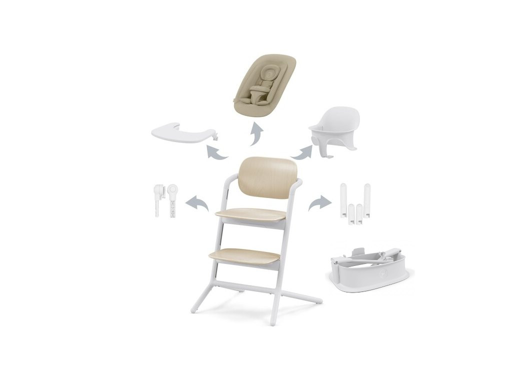 E-shop Cybex stolička Lemo 5v1 farba:sand white