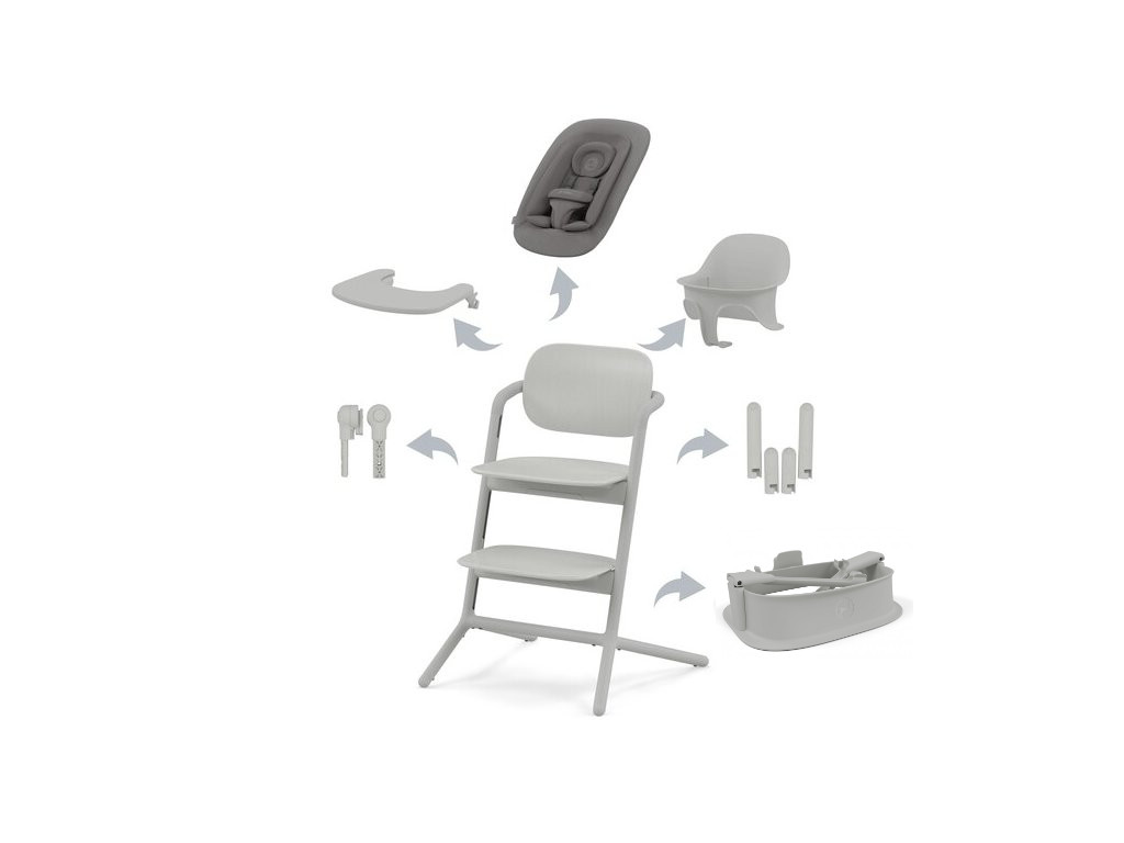 E-shop Cybex stolička Lemo 5v1 farba:suede grey