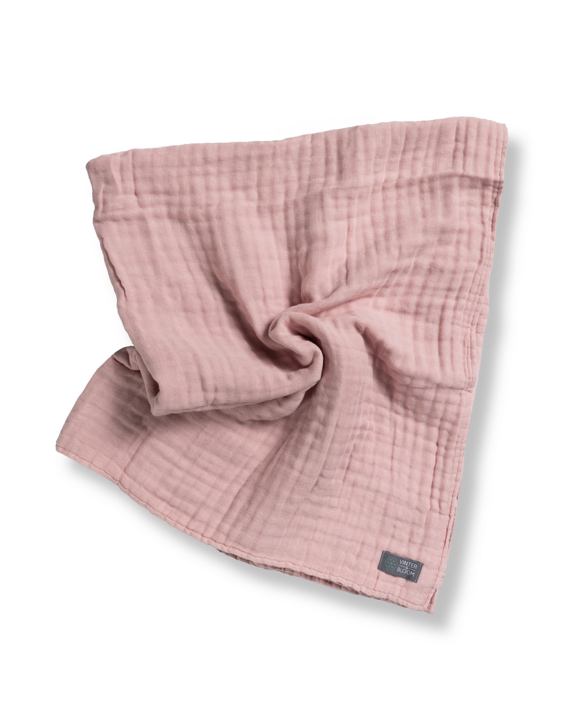 E-shop VINTER & BLOOM Deka Layered Muslin Organic Silver Rose