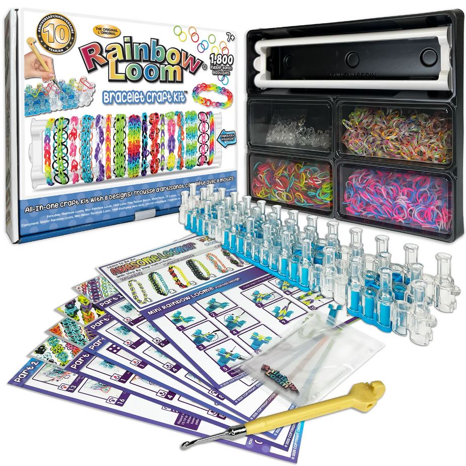 E-shop Rainbow Loom Rainbow Loom® Bracelet Craft Kit - výrobky a náramky z gumičiek