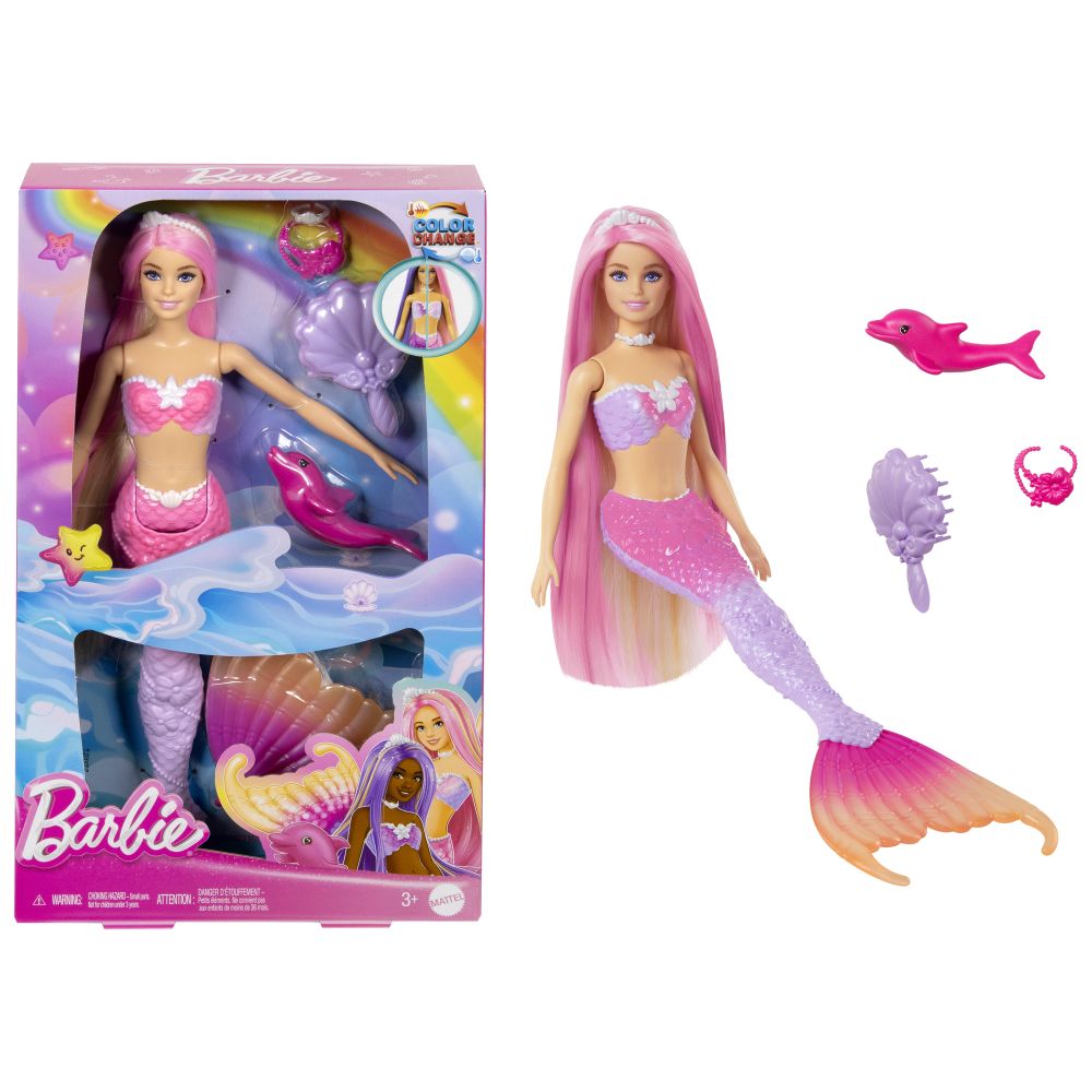 E-shop Mattel Barbie "Barbie a dotek kúzla" morská panna Malibu