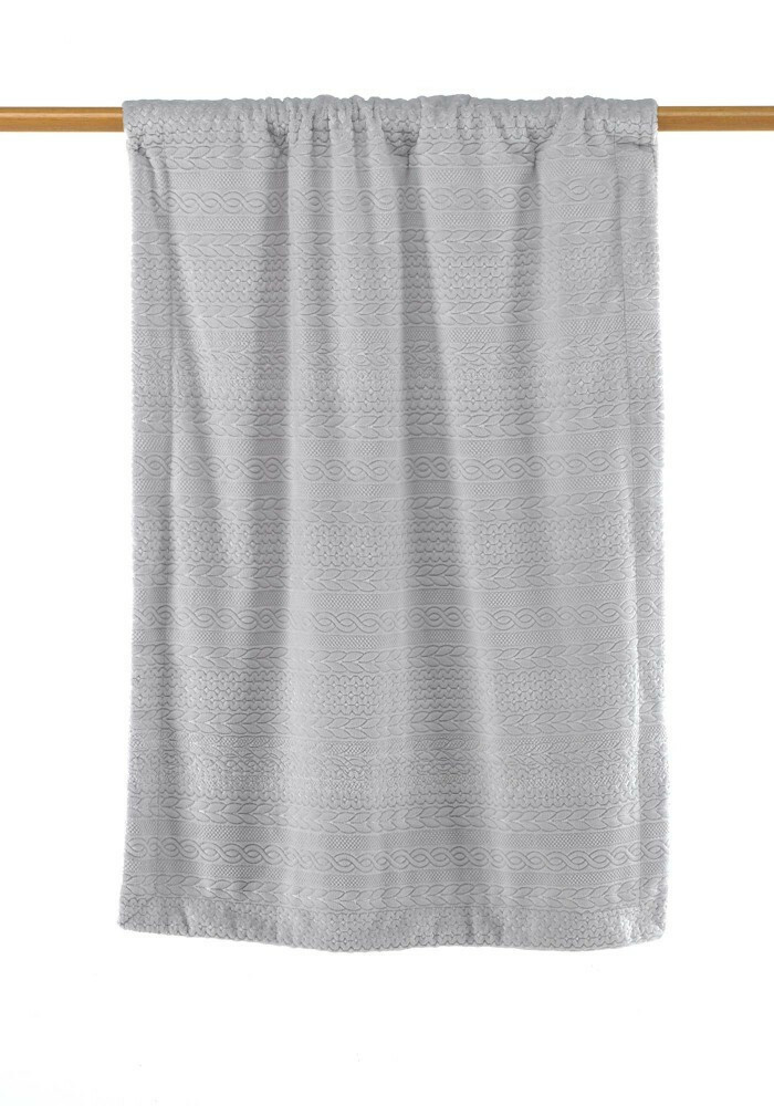 E-shop Mora Lua K19 Detská deka, 80x110cm, šedá