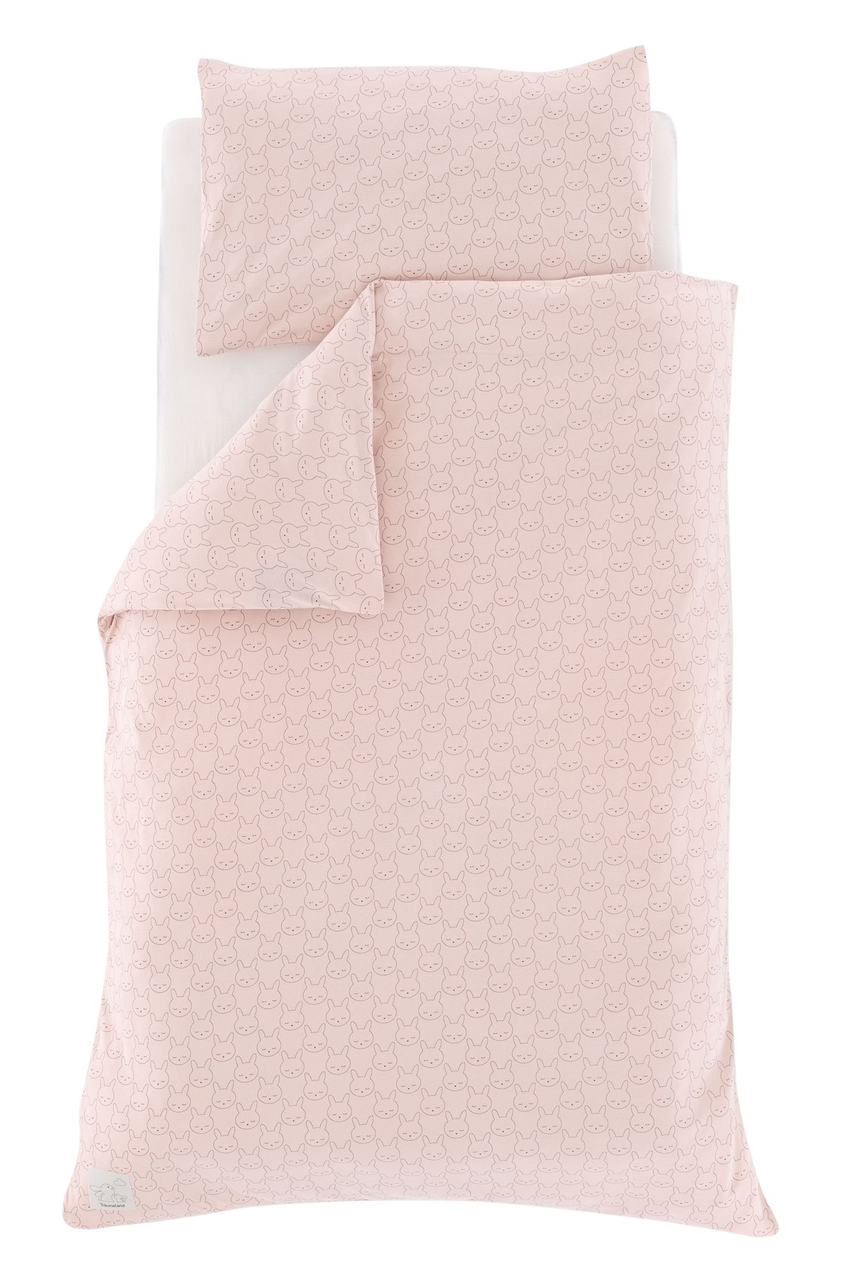 TRÄUMELAND obliečky Jersey 100/135 + 40/60 Kuschelhase Beige
