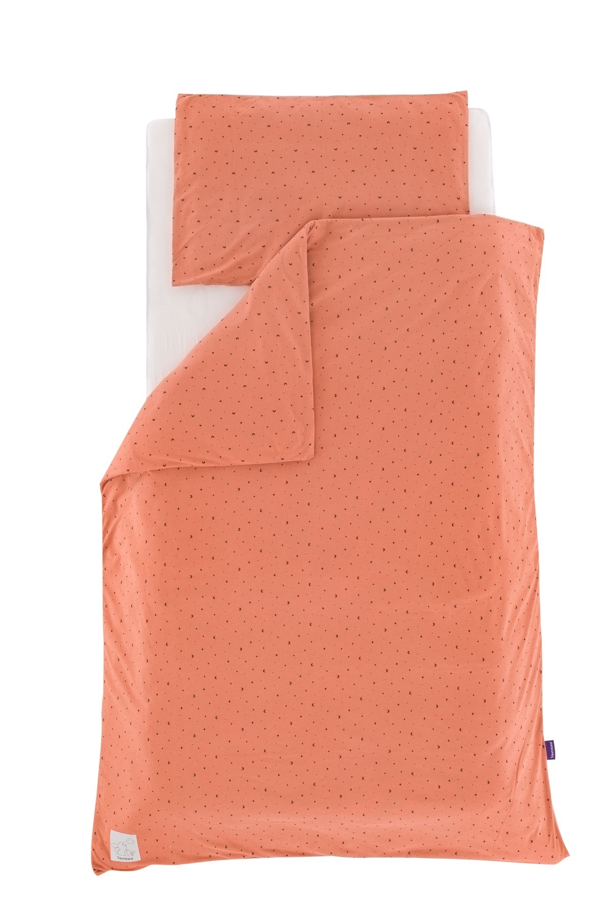 TRÄUMELAND obliečky Jersey 100/135 + 40/60 Moon Rost