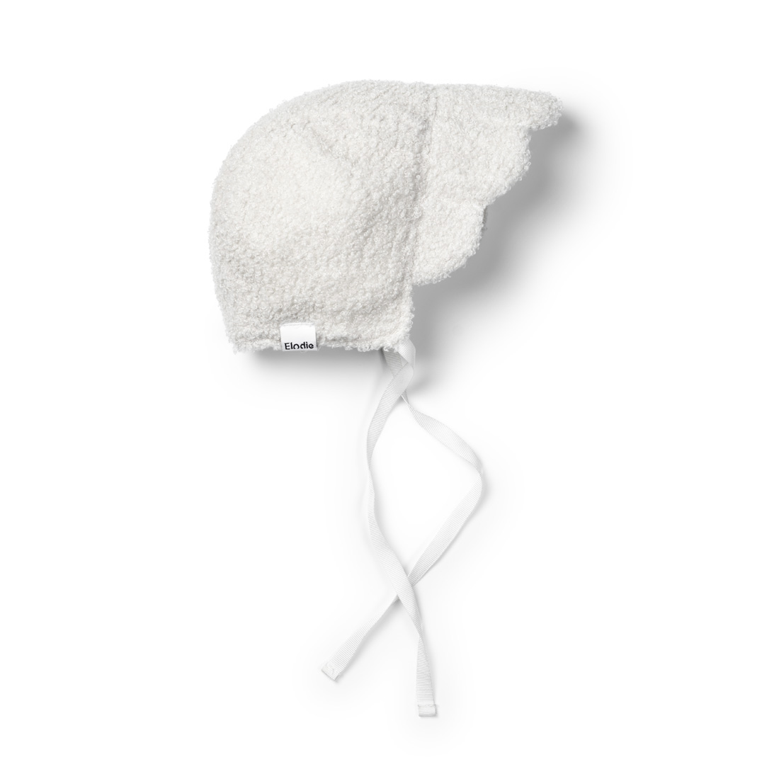 E-shop Elodie Details čiapočka Baby Bonet 2024 White Bouclé 0-3m