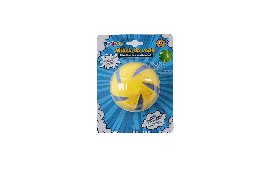 E-shop SPORTO Loptička do vody 8cm - žltá