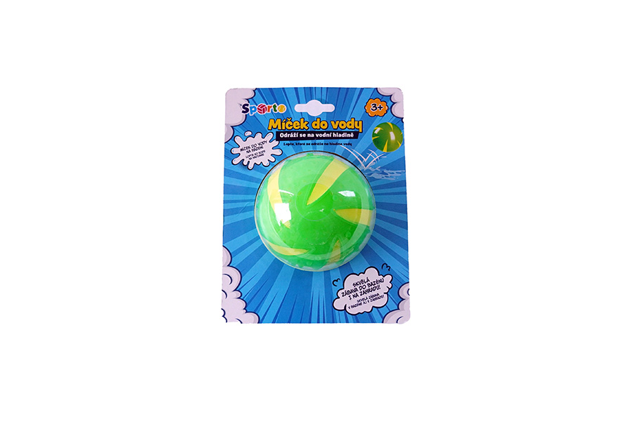 E-shop SPORTO Loptička do vody 8cm - zelená
