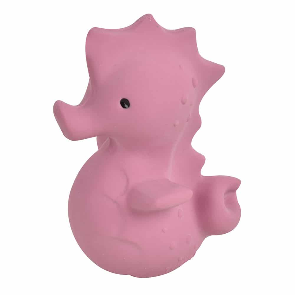 E-shop Tikiri Ocean Buddies - hrkálka a hryzátko z prírodnej gumy,Morský koník
