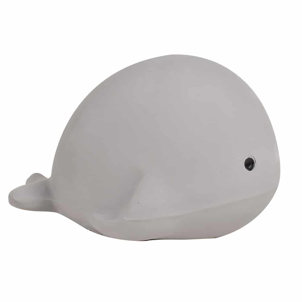 E-shop Tikiri Ocean Buddies - hrkálka a hryzátko z prírodnej gumy,Veľryba