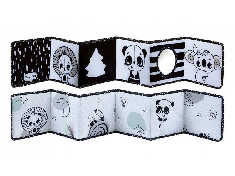 E-shop Tiny Love Knižka pre najmenších Black & White