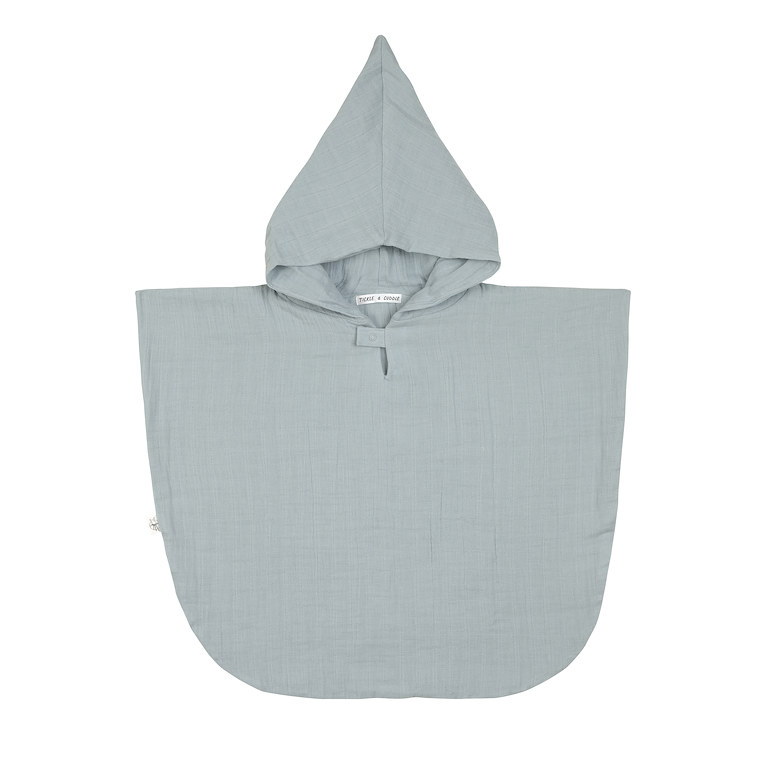 E-shop Lässig BABIES LÄSSIG Muslin Poncho 2025 powder blue